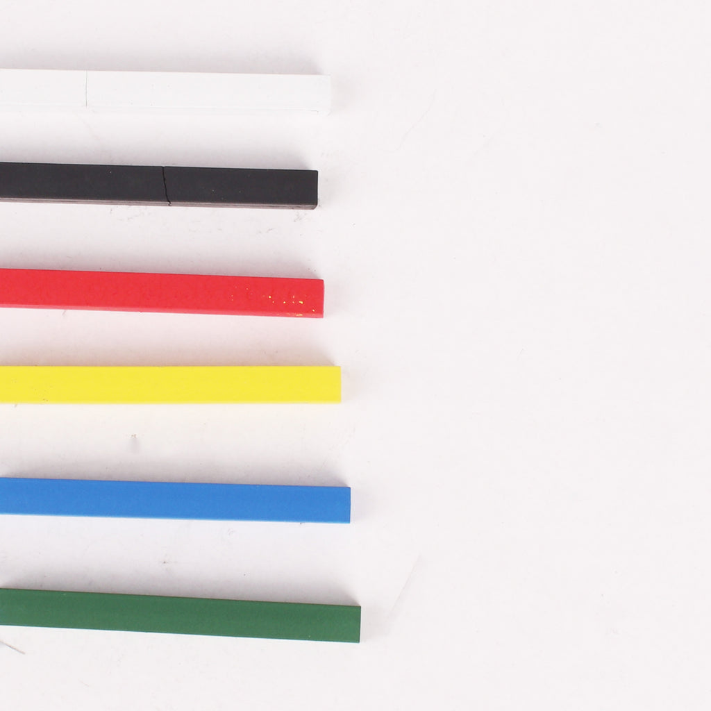 Soft Pastels Coloured Blocks Set of 6pcs Blister
