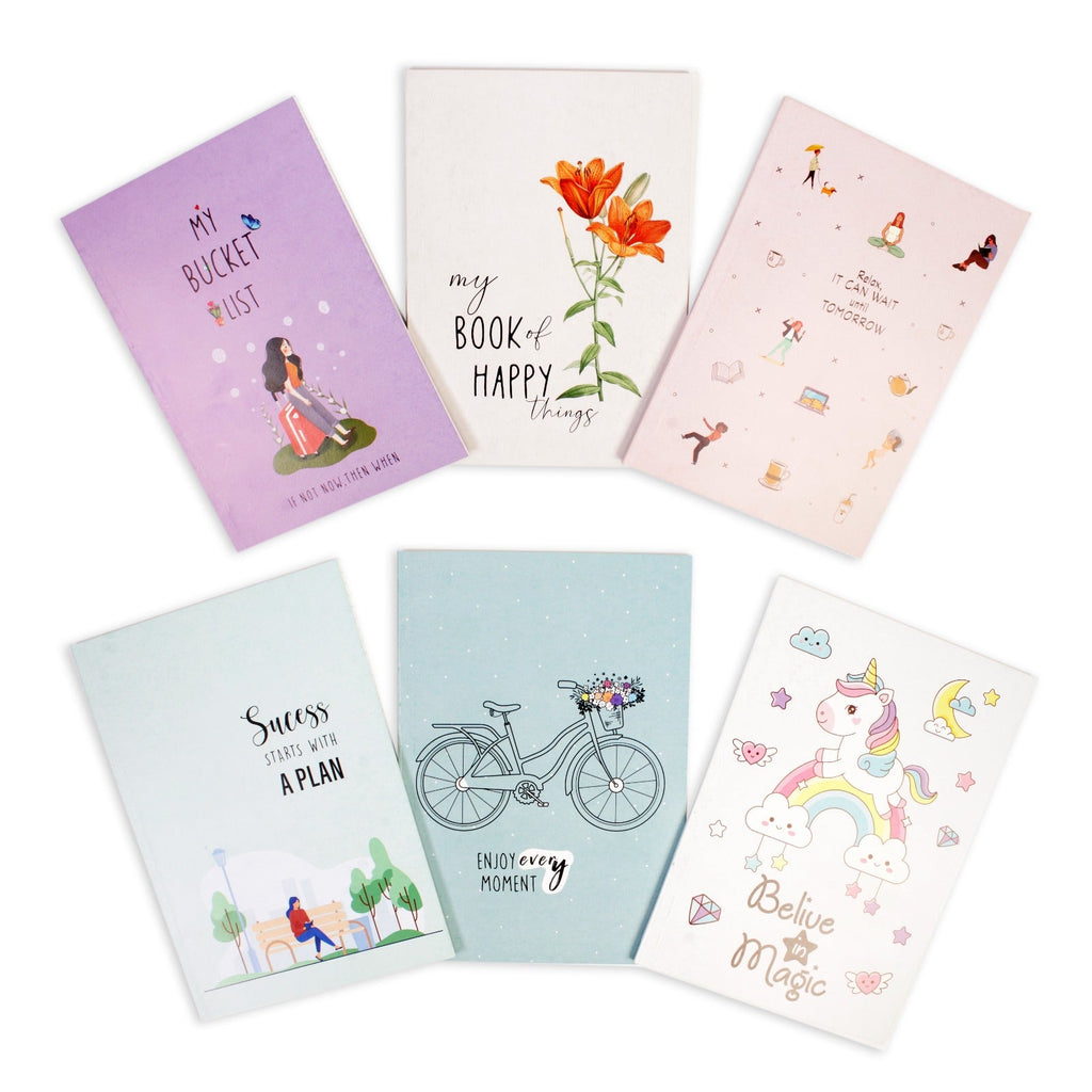 My Book Of Happy Things Ruled Notebook A5 90Gsm 64Pages