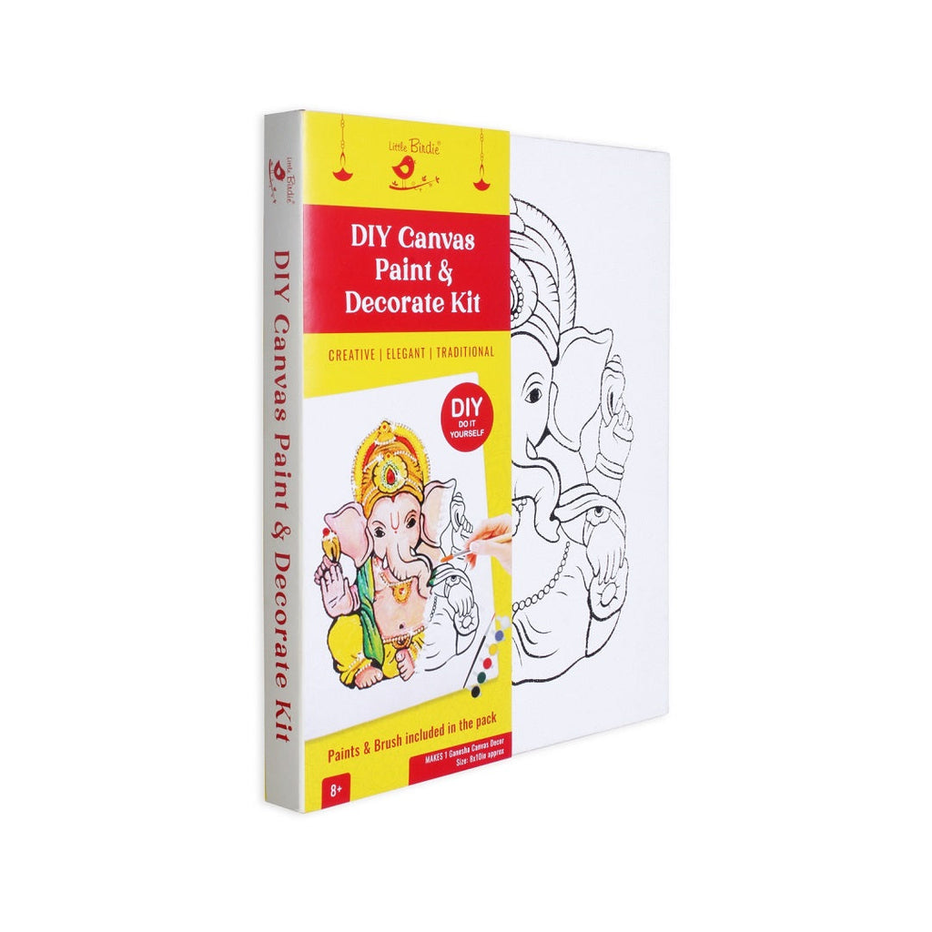 DIY Ganesha Canvas Paint & Decorative Kit