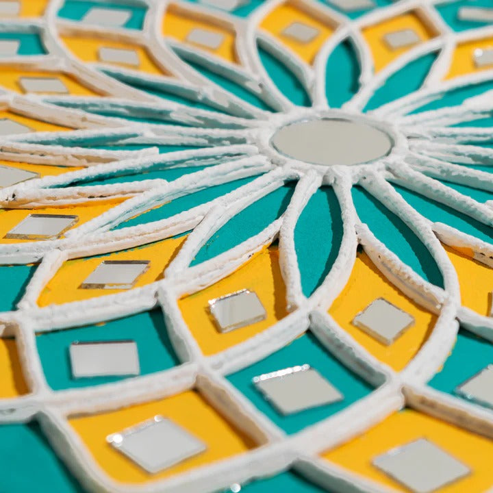 Cut Mirror Drop 12Mm 50Gms Approx 334pc
