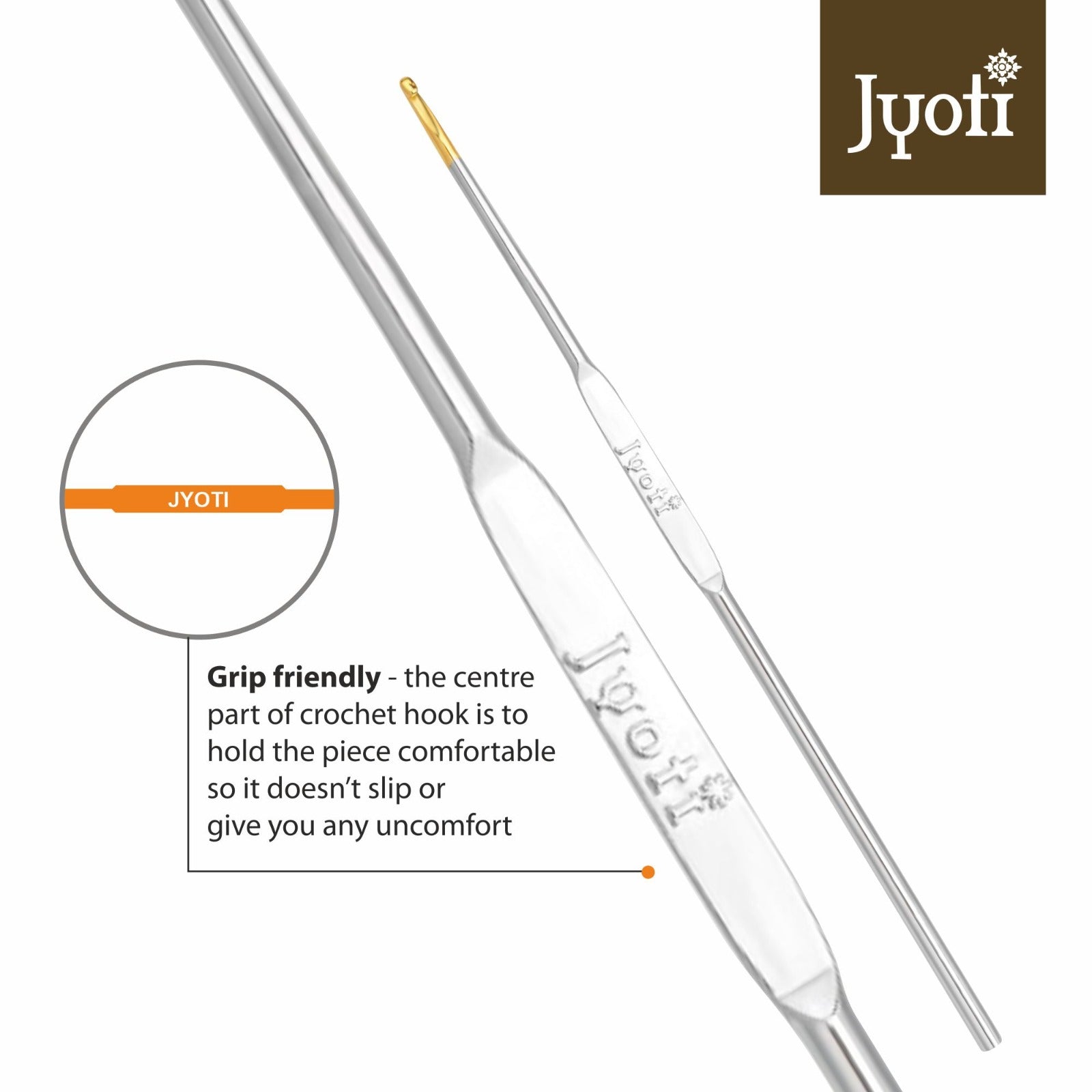 Crochet Hooks (Steel) No.10 1Pc