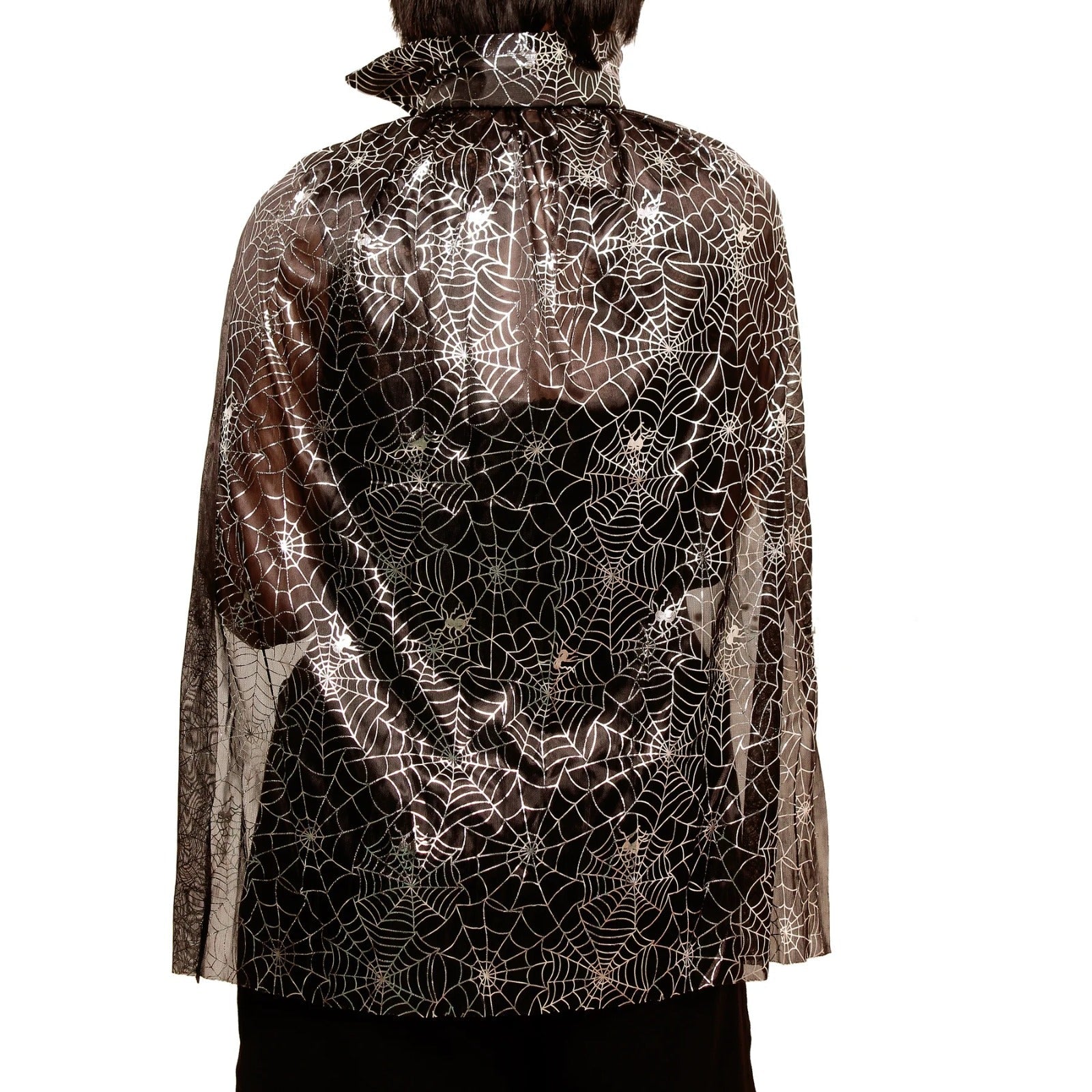 Witches Cape - Kids Big Spider Web 76 x 70cm (30 x 27.5`) 1pc
