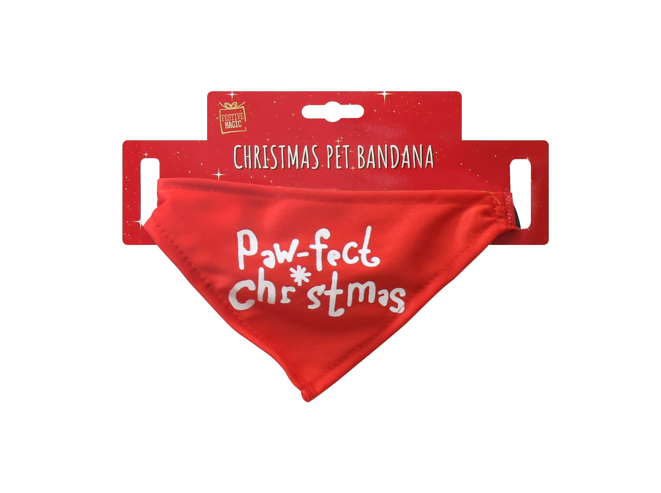 Xmas Pet Bandana Assorted 1pc