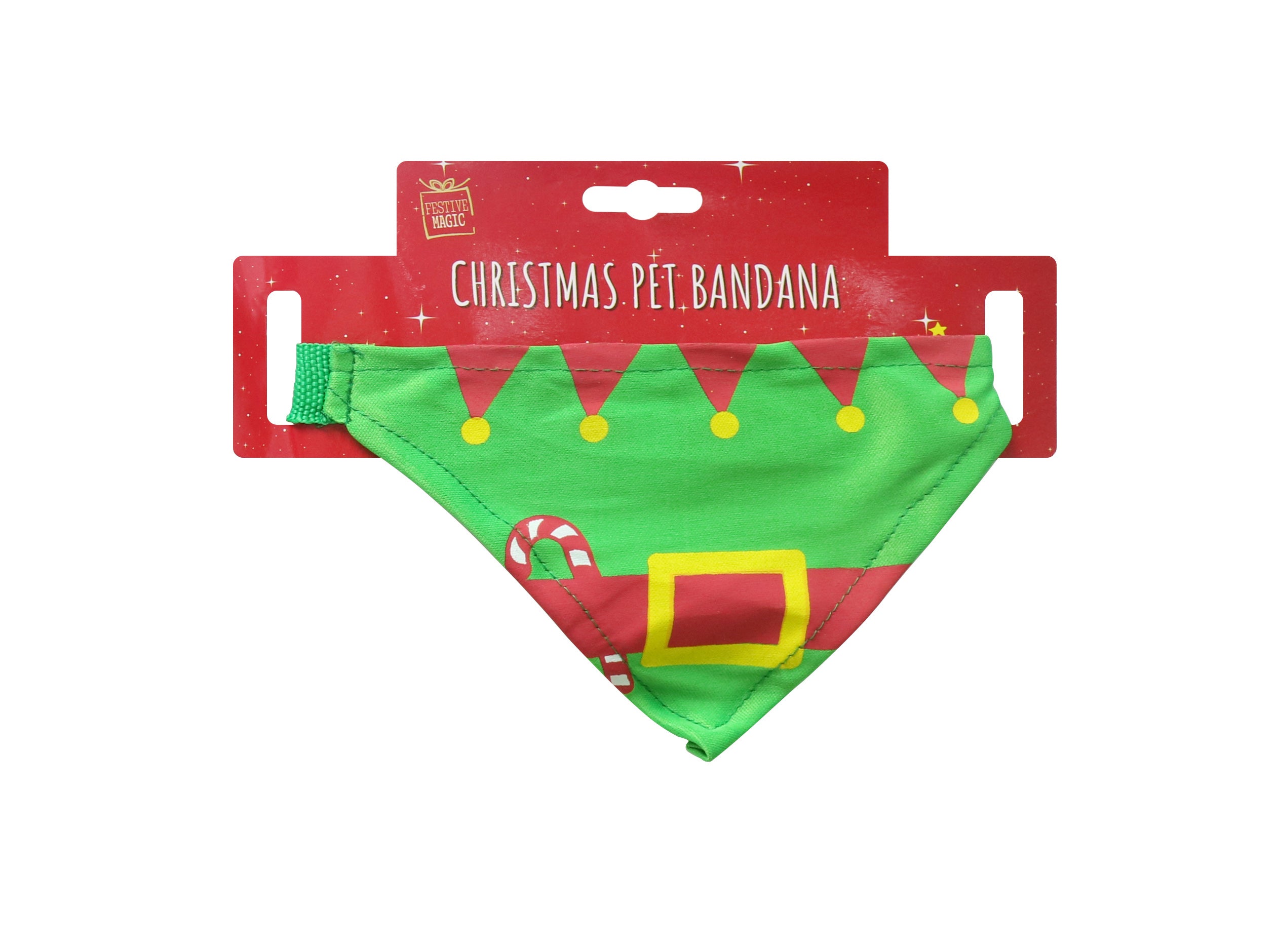 Xmas Pet Bandana Assorted 1pc