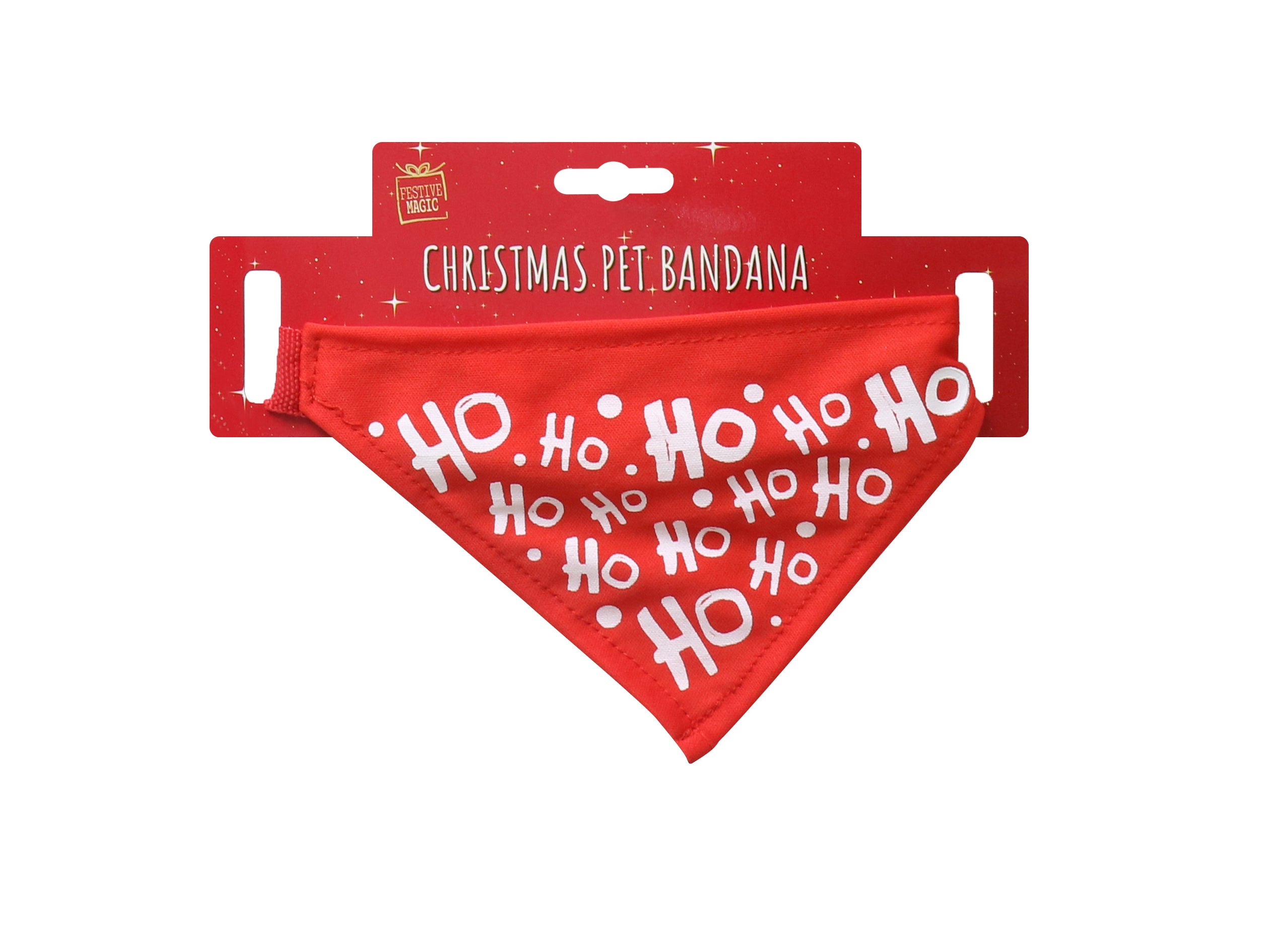 Xmas Pet Bandana Assorted 1pc