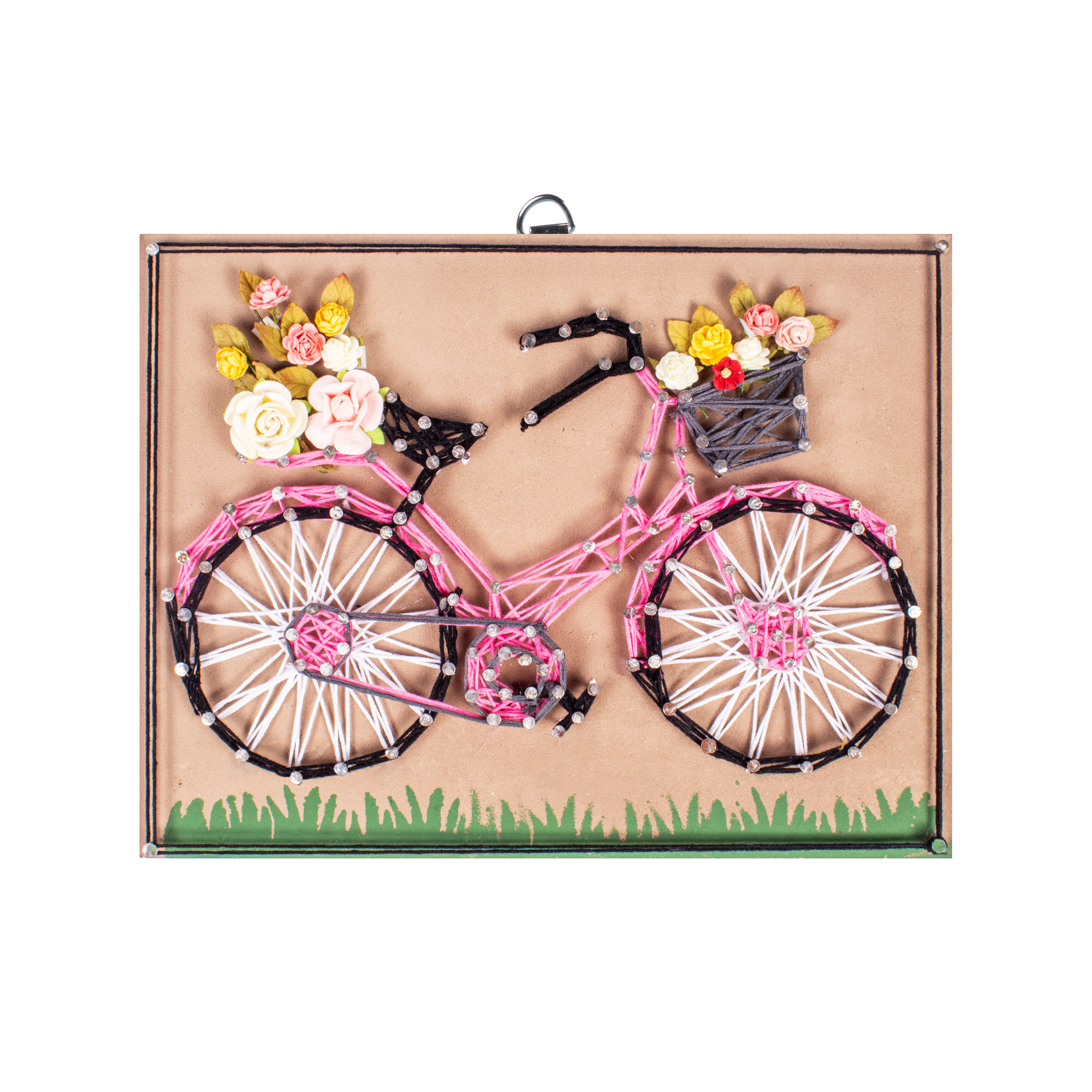 DIY String Art Kit - Bicycle, 1 Box