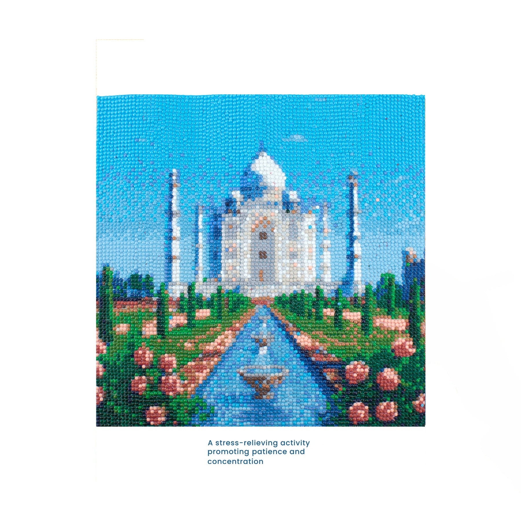 5D Diamond Painting Kit Taj Mahal 30 X 30cm 1pc Acetate Box