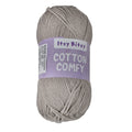 Cotton Comfy Knitting/Crochet Yarn 100% Cotton Dove Brown 169m 100g