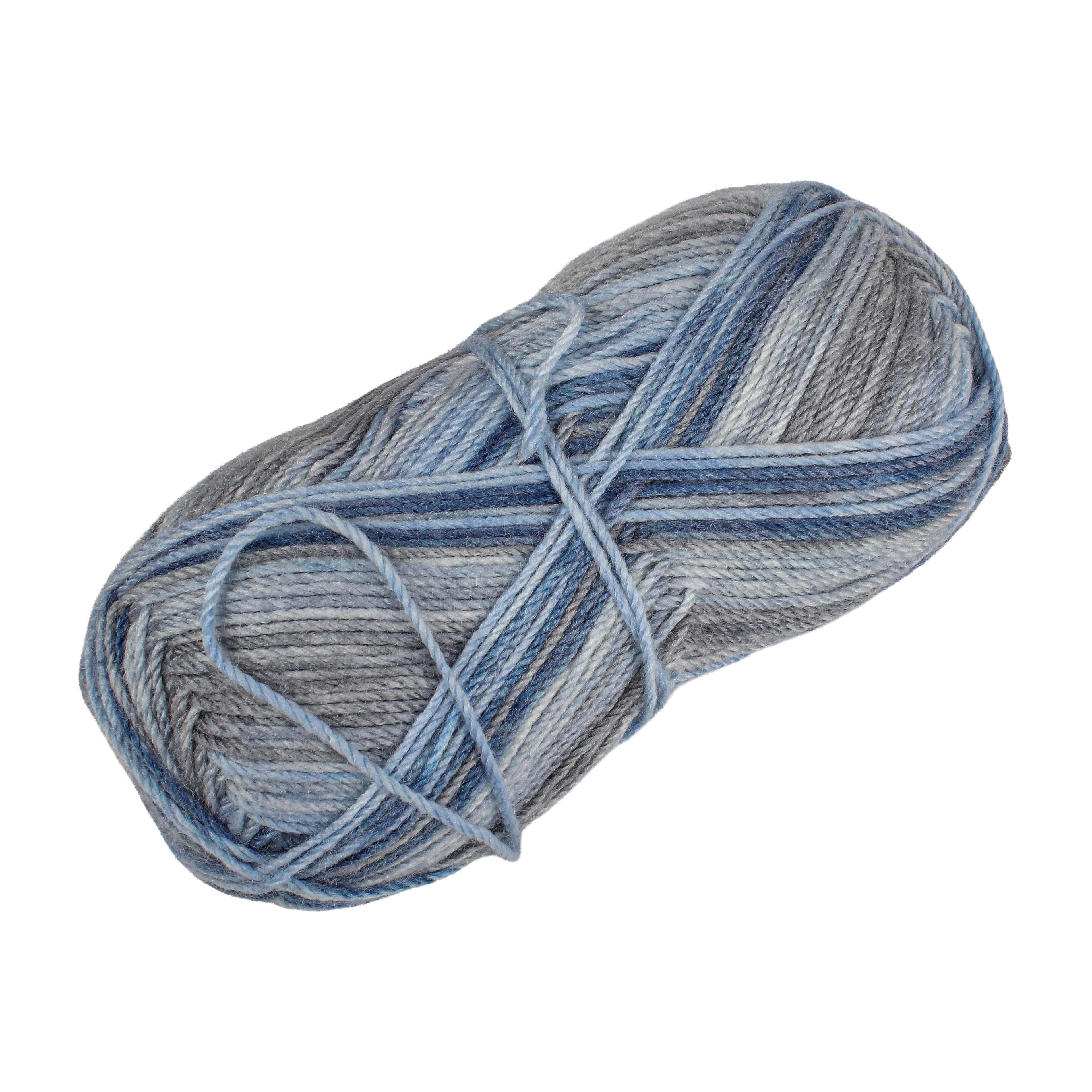 Soft Baby Knitting/Crochet Yarn Multi 100% Acrylic Midnight Sky 267m 100g
