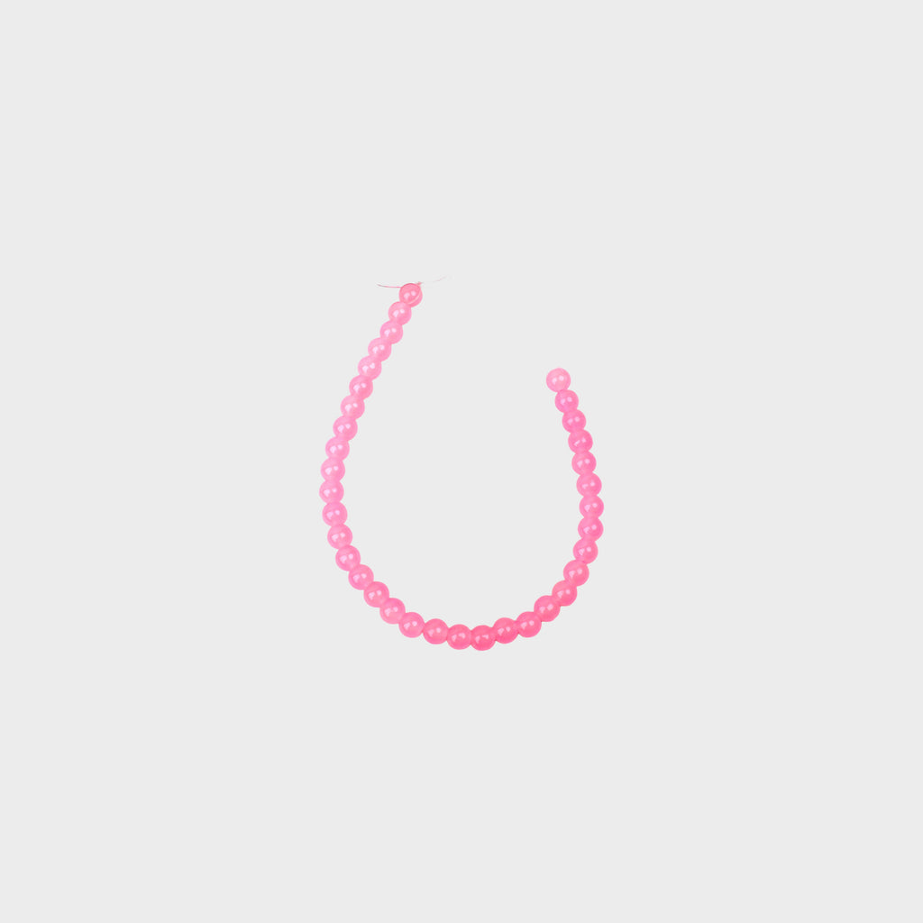 Glass Bead Round Blush Pink 8mm 35beads 1string