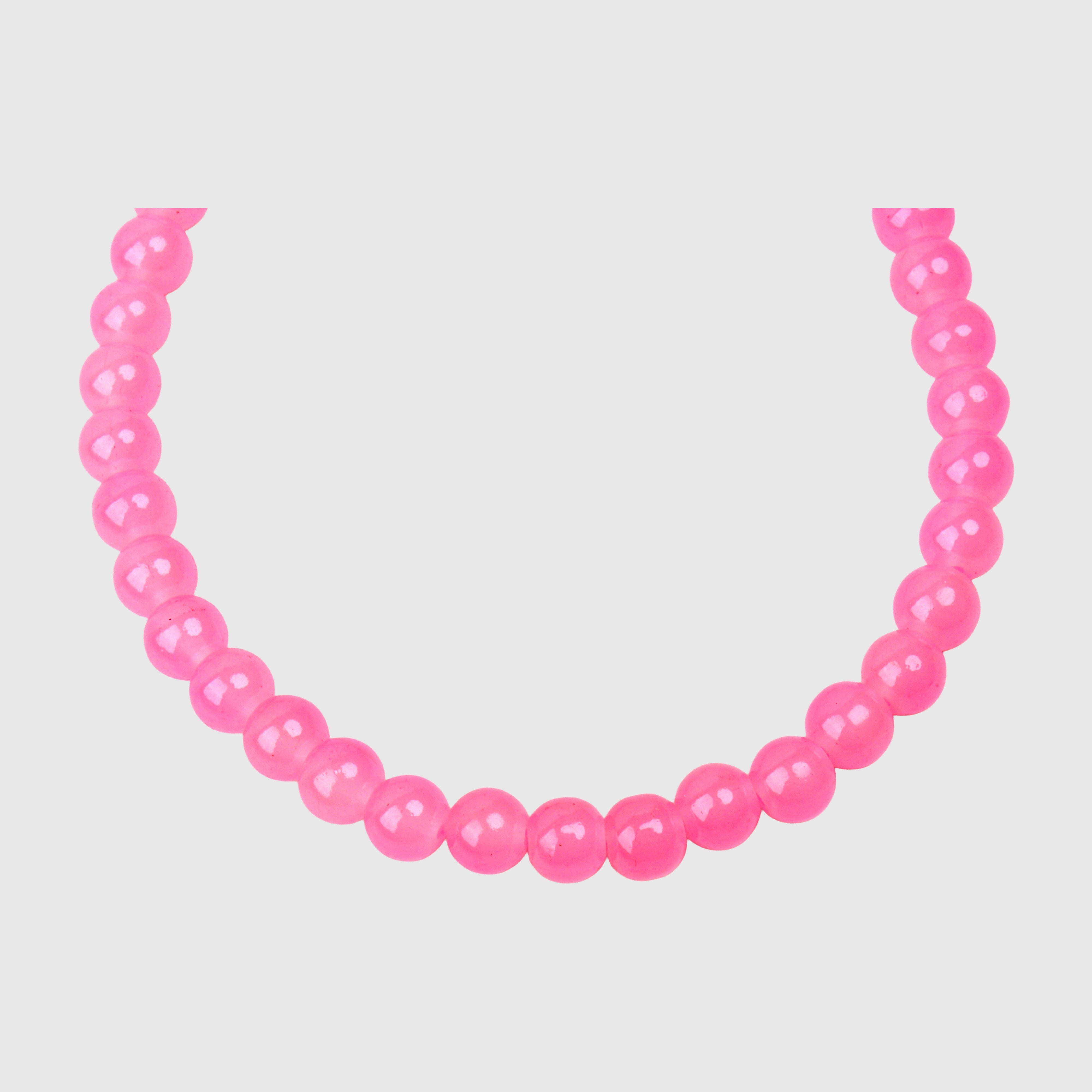 Glass Bead Round Blush Pink 8mm 35beads 1string
