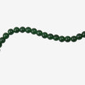 Glass Bead Round Emerald Green 8mm 35beads 1string