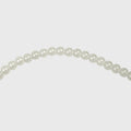 Glass Bead Round White 8mm 35beads 1string