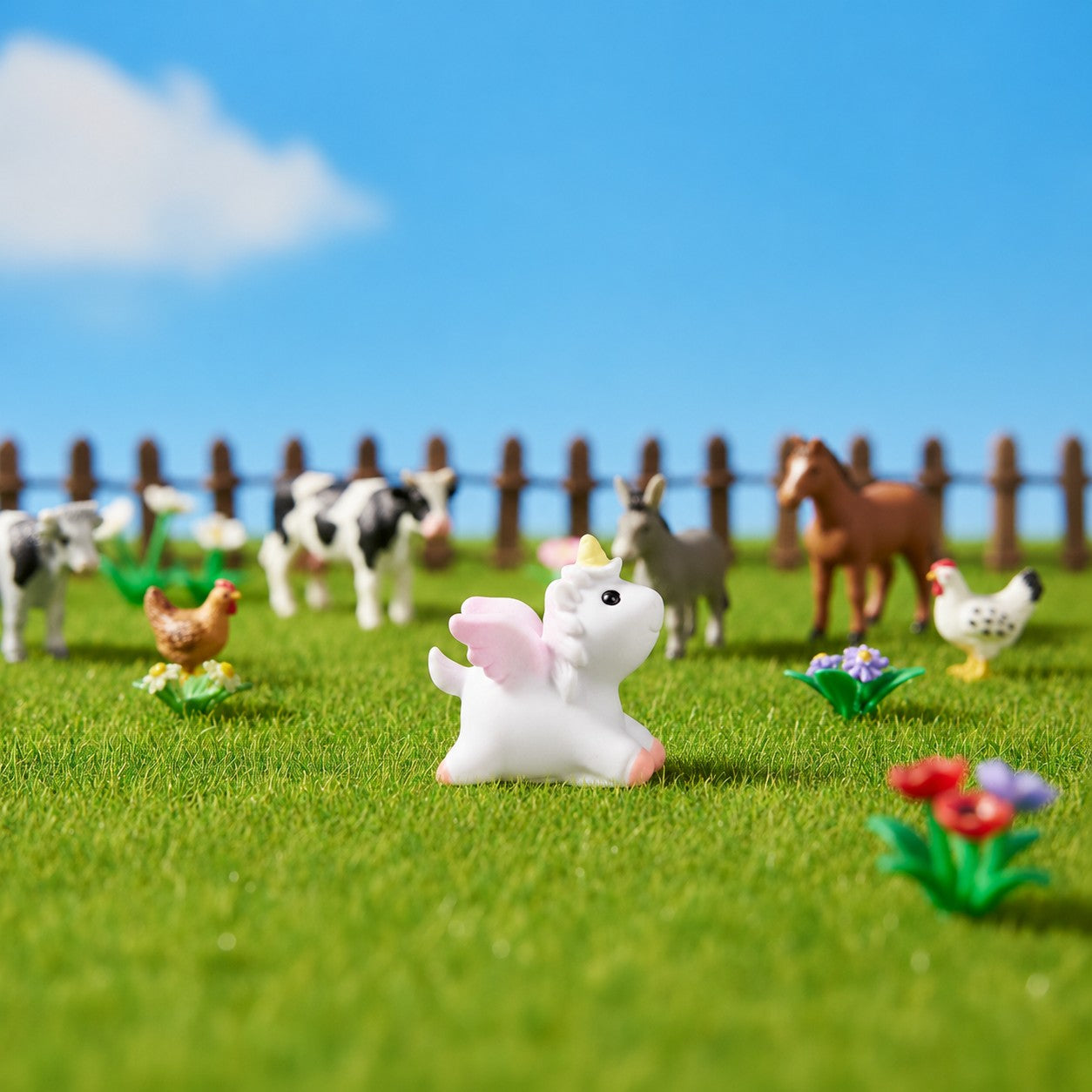 Miniature Unicorn 1pc