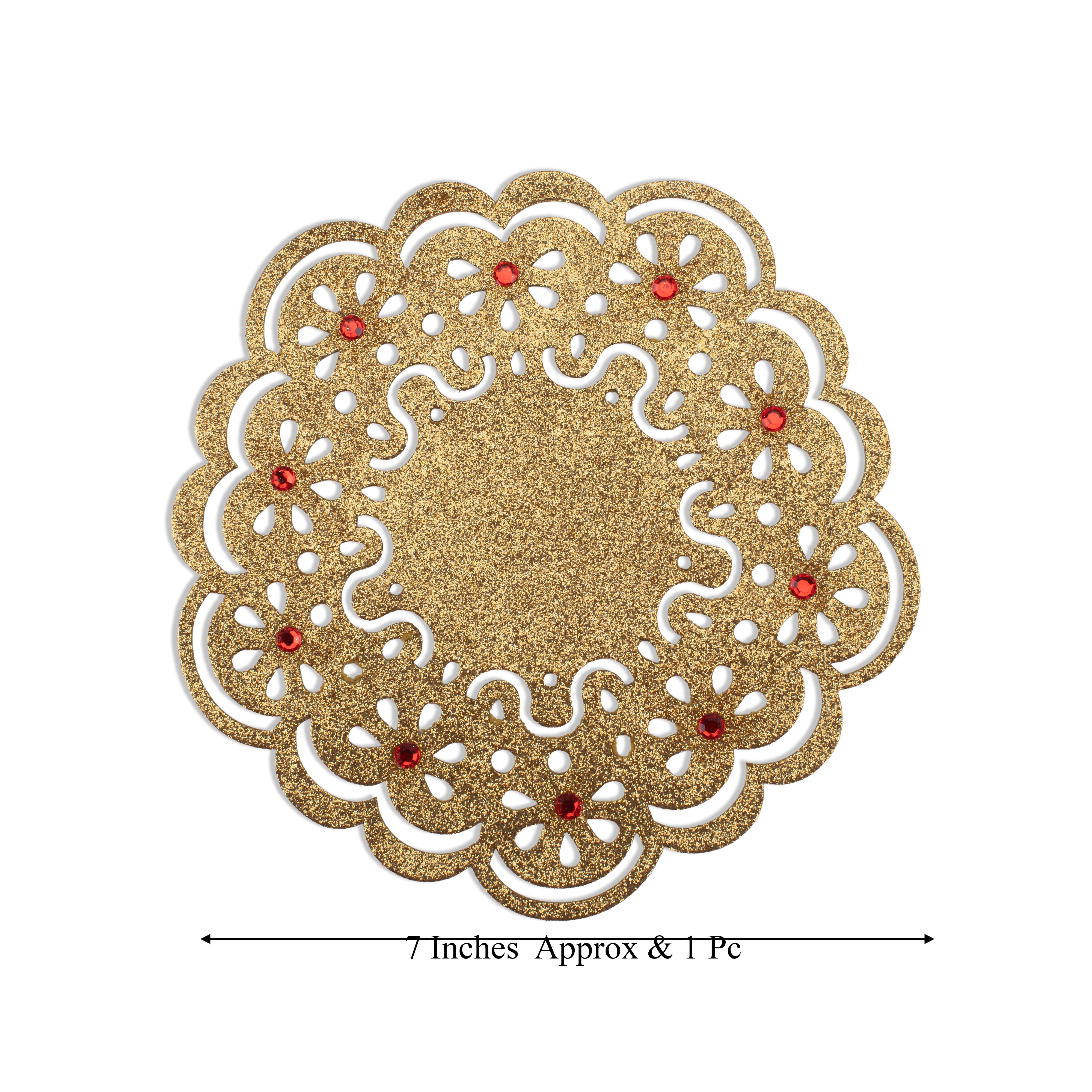 SPARKLE DOILY GOLD 7 INCH 1PC