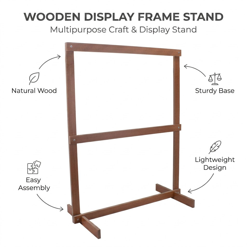 Foldable Wooden Decoration Backdrop Stand 23 X 30inch 1pc