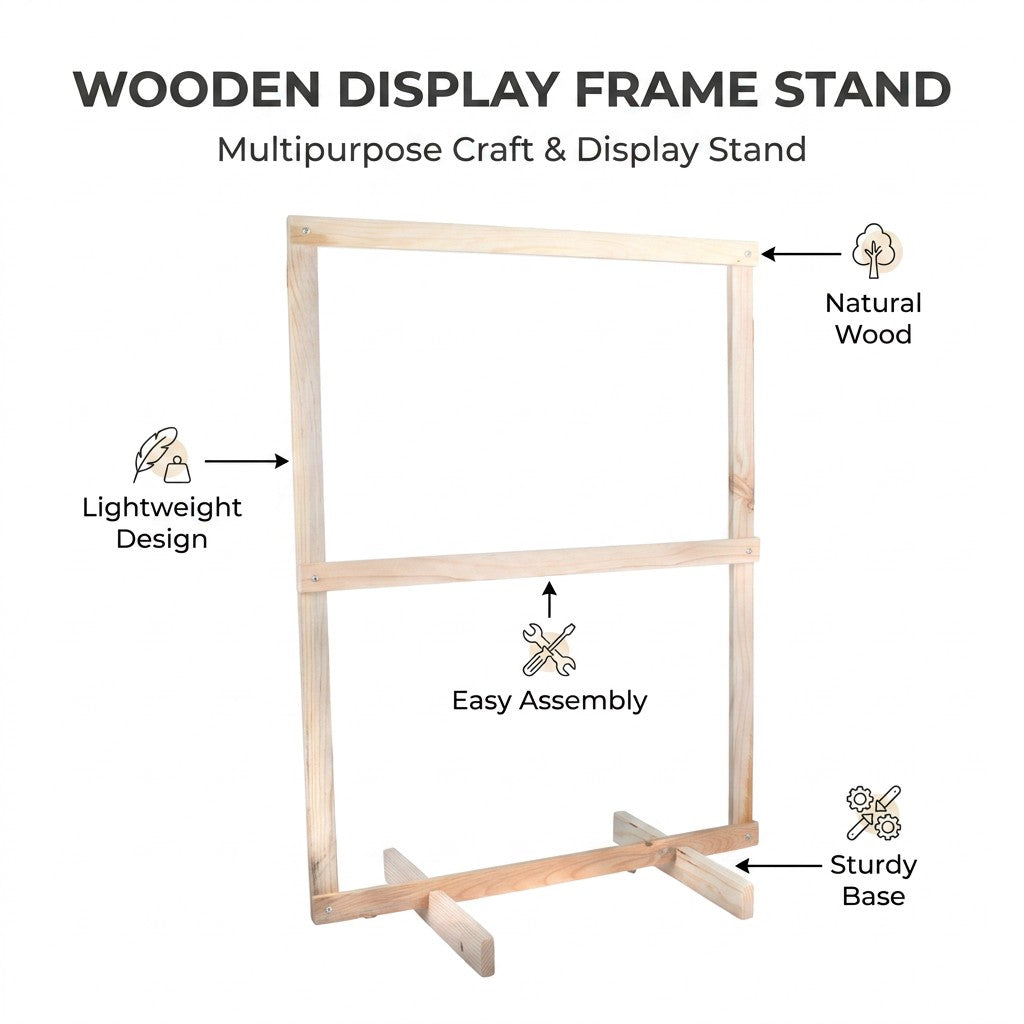 Pinewood Foldable Decoration Backdrop Stand 23 X 30inch 1pc