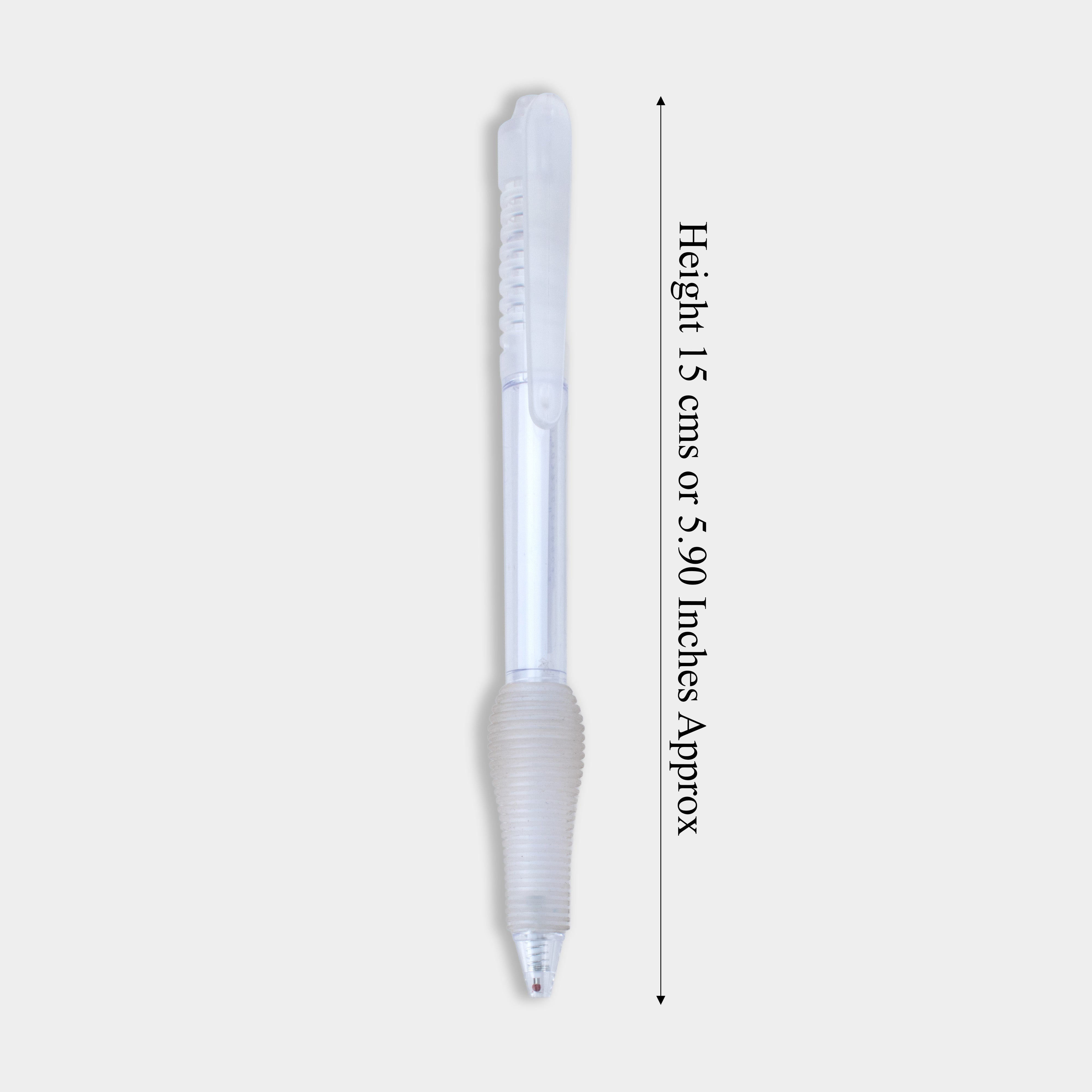 Ballpoint Pen With Soft Grip Blue 0.5mm 1pc