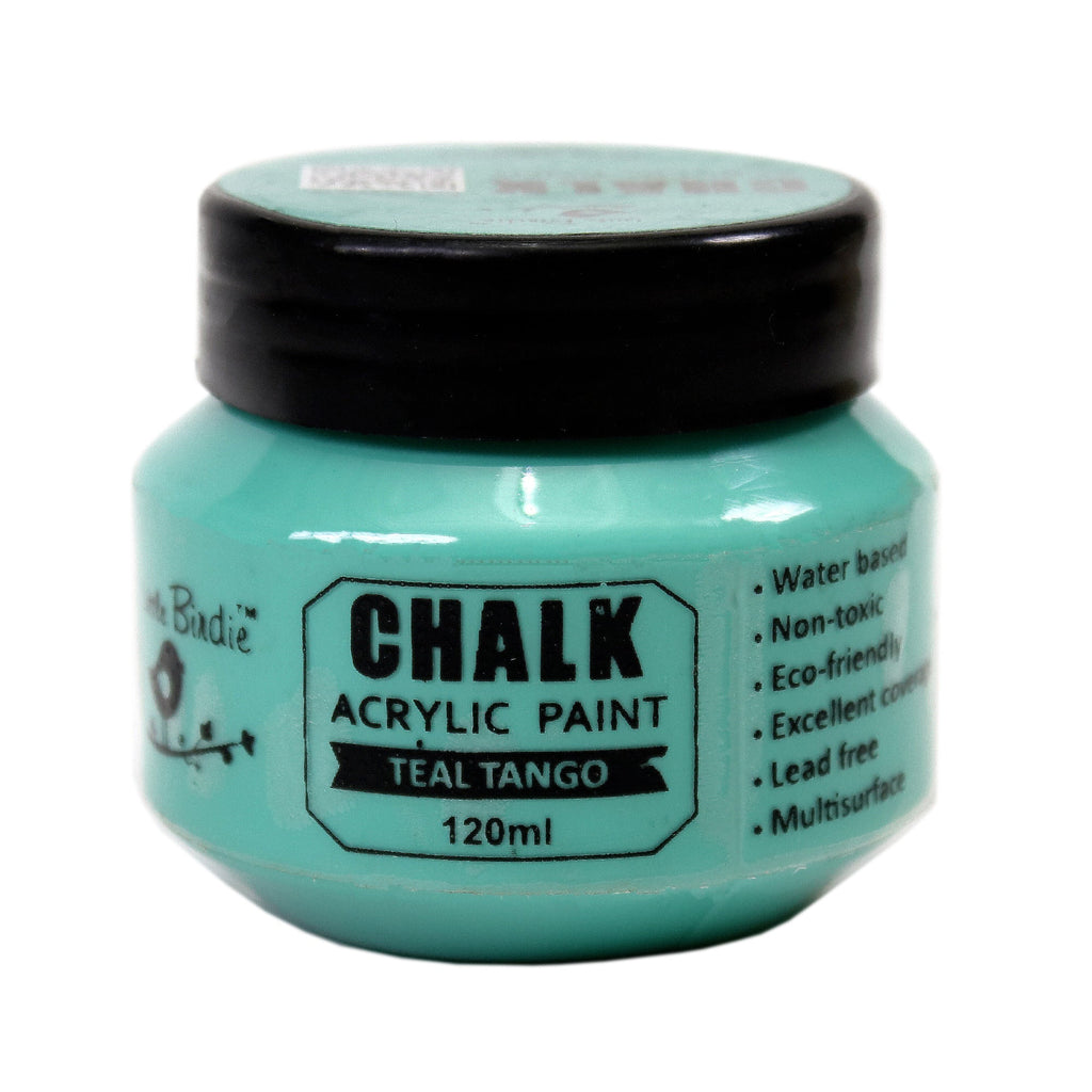 Home Decor Chalk Paint Teal Tango 120ml Bottle