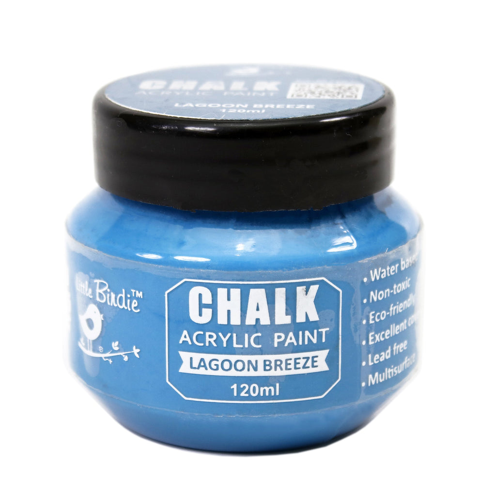 Home Decor Chalk Paint Lagoon Breeze 120ml Bottle