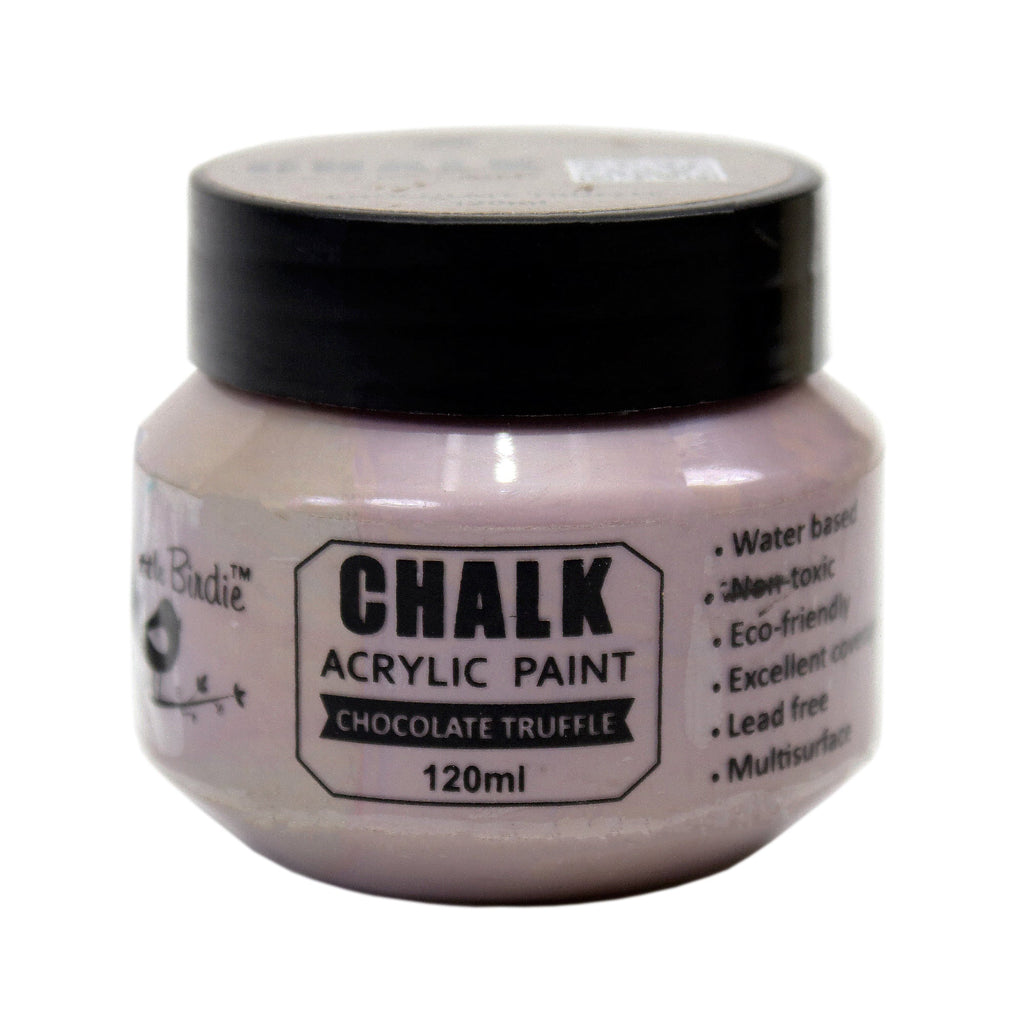 Home Decor Chalk Paint Chocolate Truffle 120ml Bottle