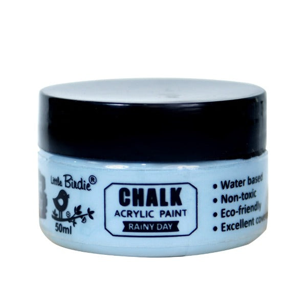 Home Decor Chalk Paint Rainy Day 50ml Bottle