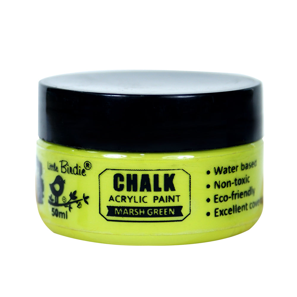 Home Decor Chalk Paint Marsh Green 50ml Bottle