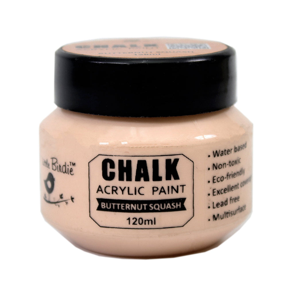Home Decor Chalk Paint Butternut Squash 120ml Bottle