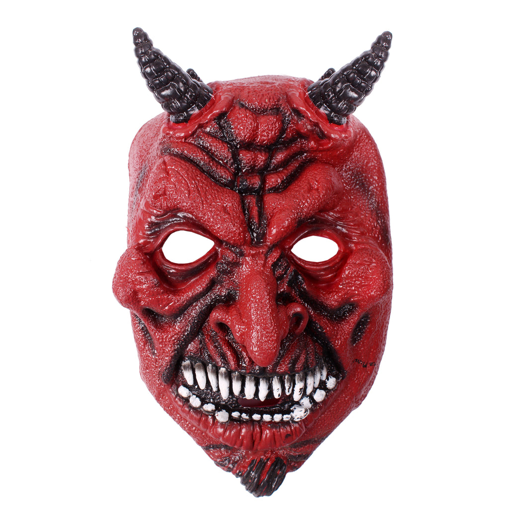 Devil Latex Mask - Red Demon 1pc