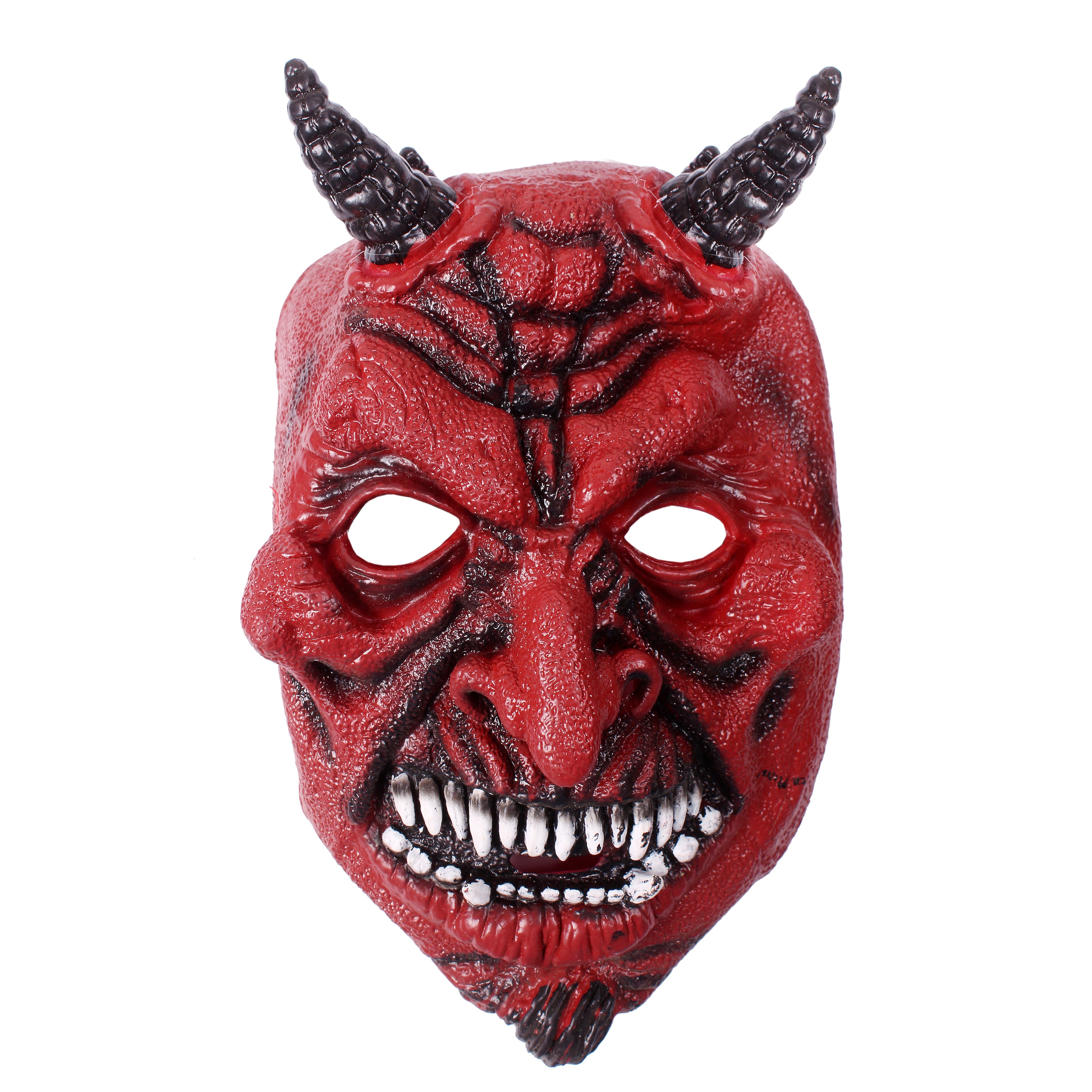 Devil Latex Mask - Red Demon 1pc