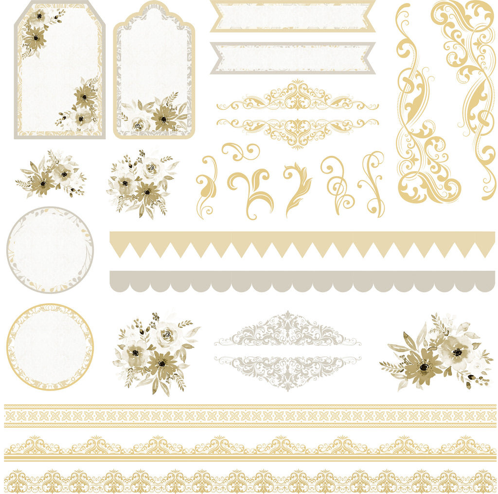 Paper Pack 12In X 12In Amor Mio 250Gsm 12Sheets Ib