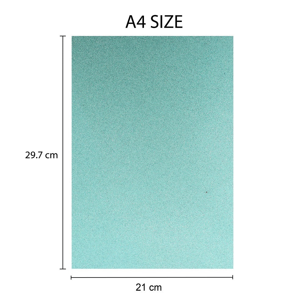 Glitter Foam A4 Ice Blue 1Sheet Ib