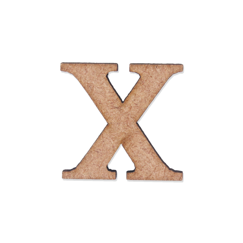 Clock Mdf Roman Numbers 1inch 1.9mm Thick 12pc