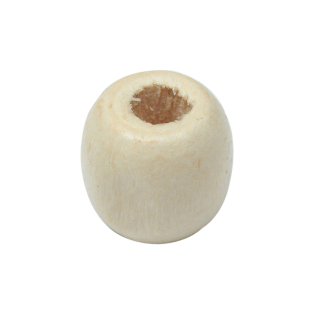 Wooden Beads 12Mm Oval Polished 25Pcs