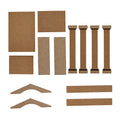 Build A Home Portico W120 X H127 mm 13pc