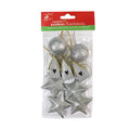 Handmade Christmas Ornaments - Stars, Gold, Assorted Size