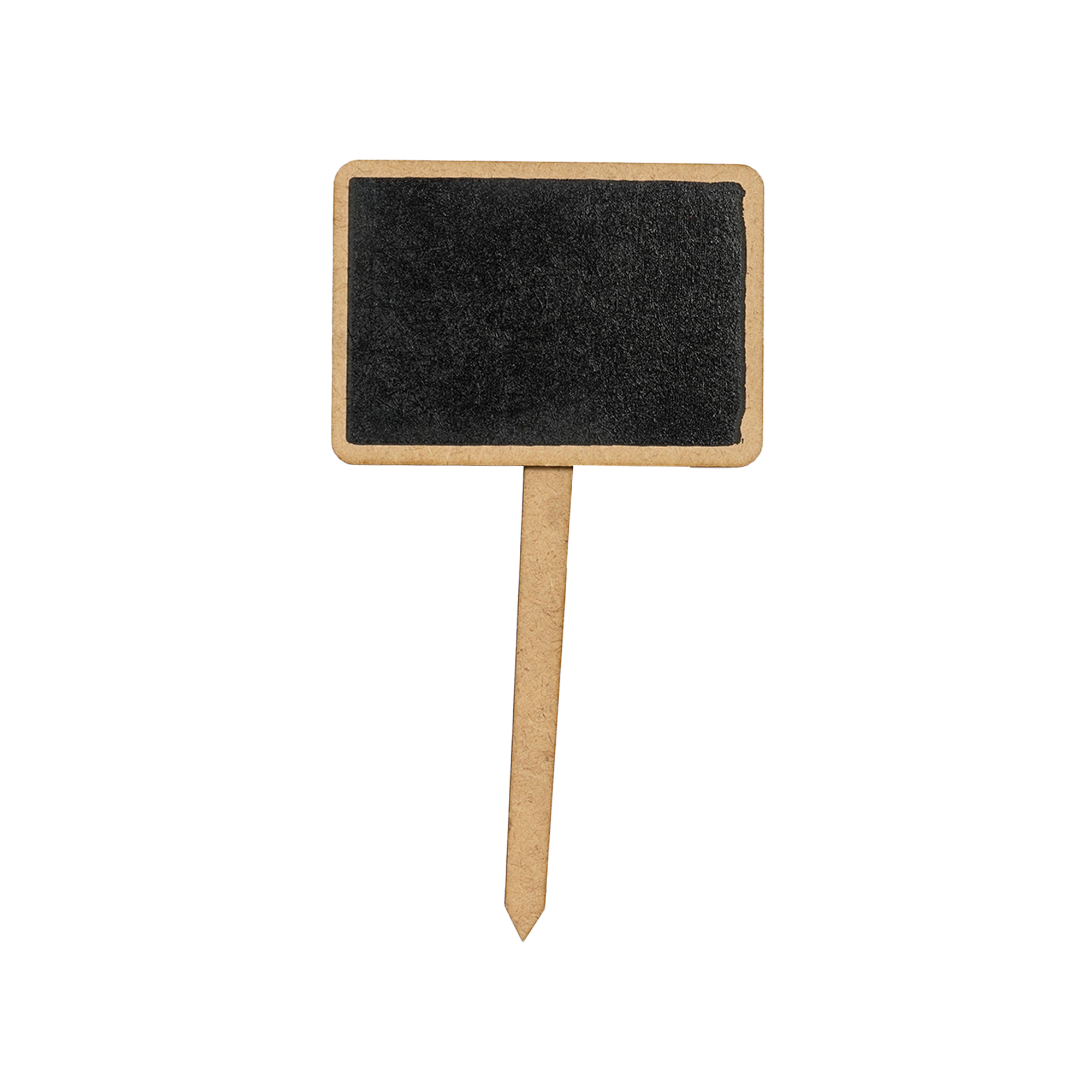 Mini Chalkboard Stick Rectangle 3.25 X 6.25inch 2pc