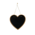 Mini Hanging Chalkboard Heart W3.25 X H3.25inch 2pc