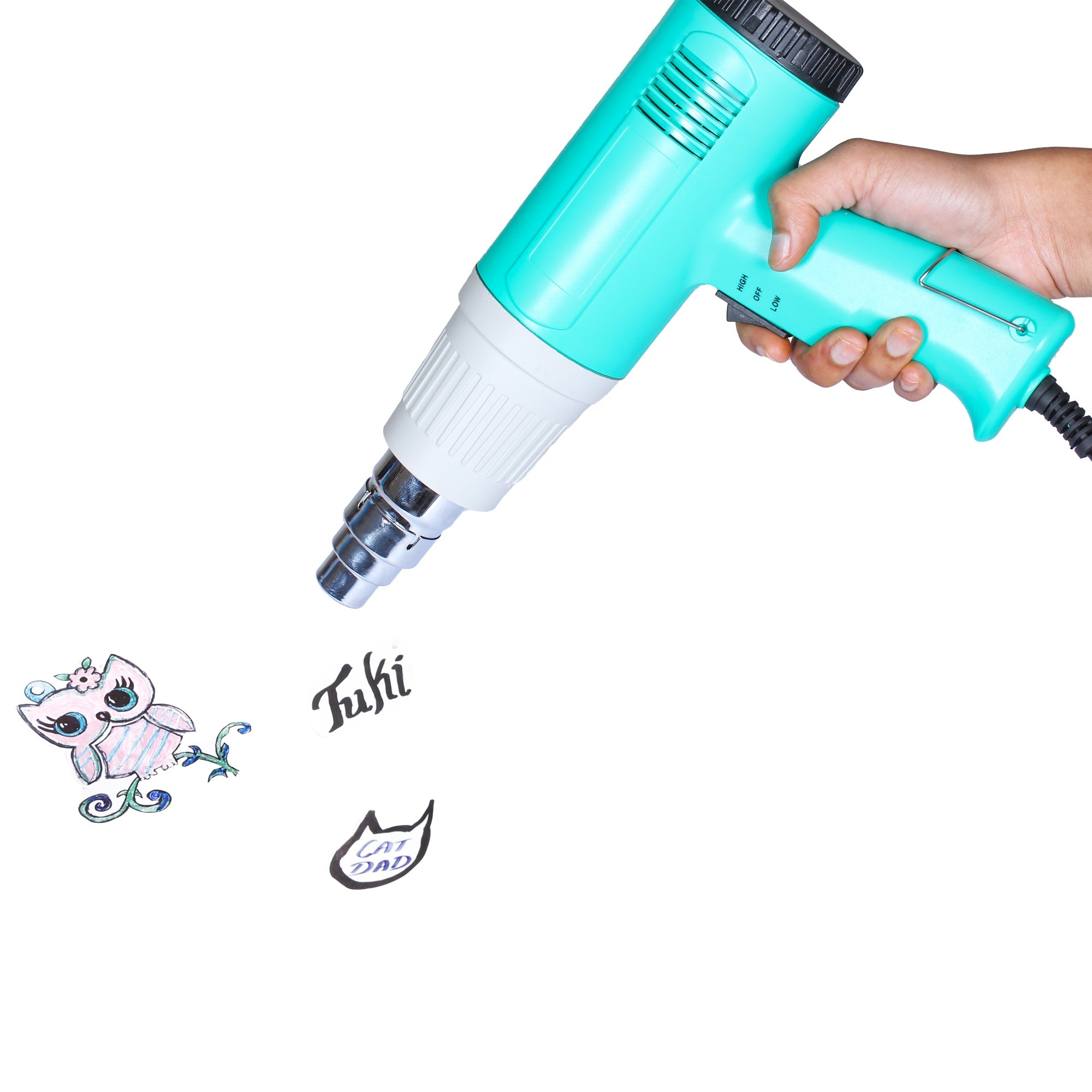 Heat Gun 1600W Temperature 180C - 650C 1 Box Lb