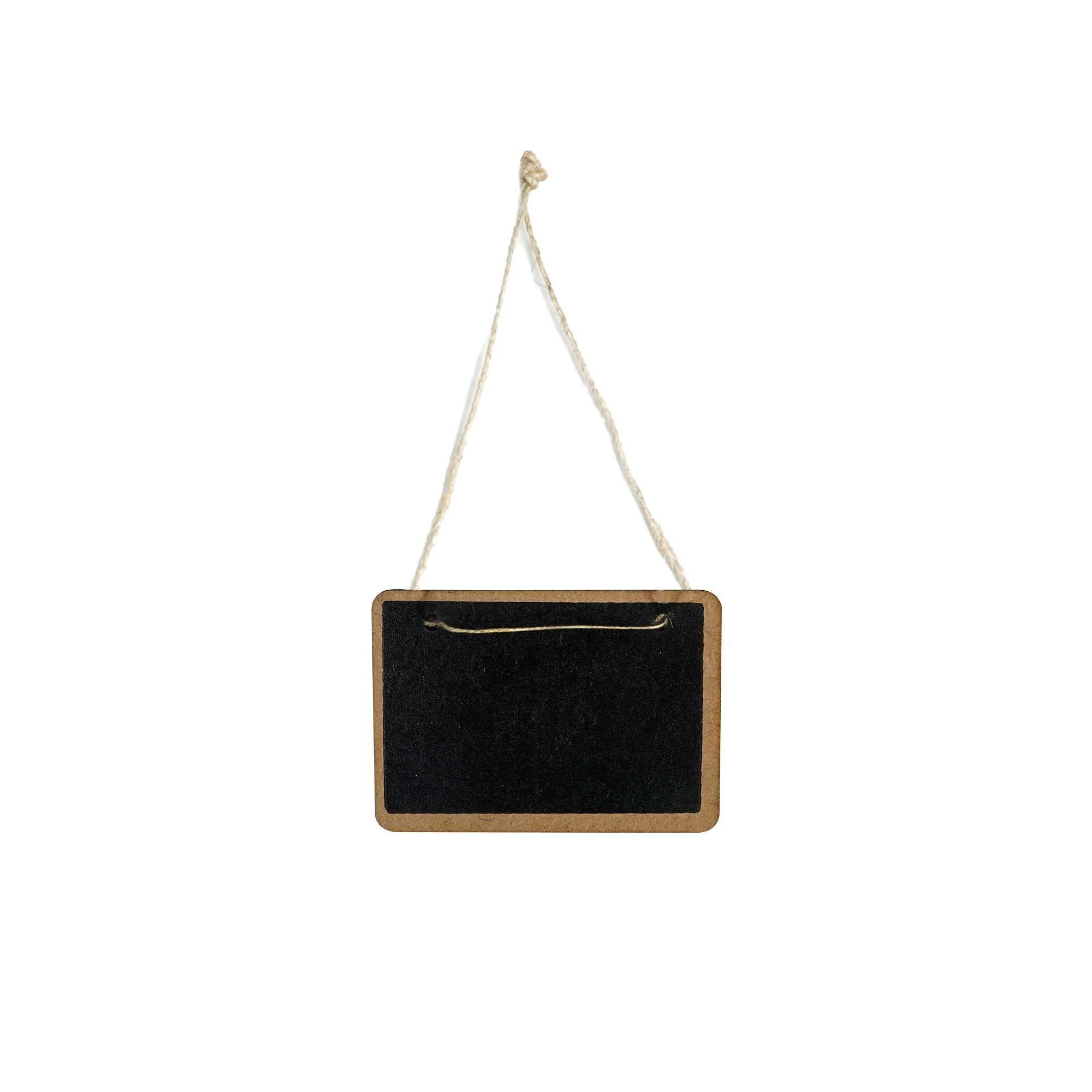 Mini Hanging Chalkboard Rectangle W3.25 X H2.5inch 2pc