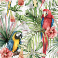 Decoupage Napkin Tropical Parrots 13x13Inch 3Ply 1Pc