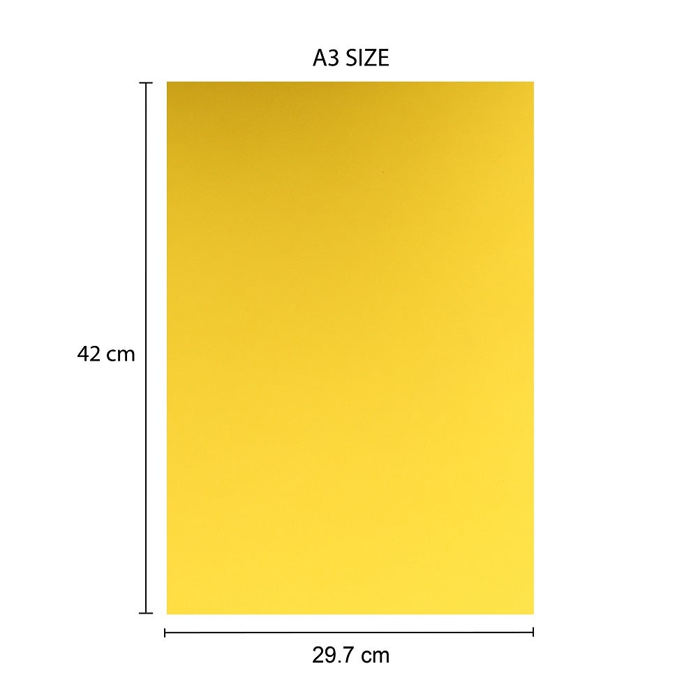 Foam Sheet A3 Yellow 1 Sheet Ib