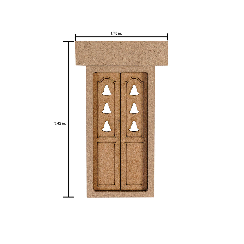 Build A Home Entrance Door W44.7 X H86.9 mm 2pc