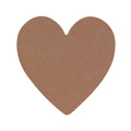 MDF Blank Heart 8 X 8Inch 5.5Mm Thick 1Pc Lb