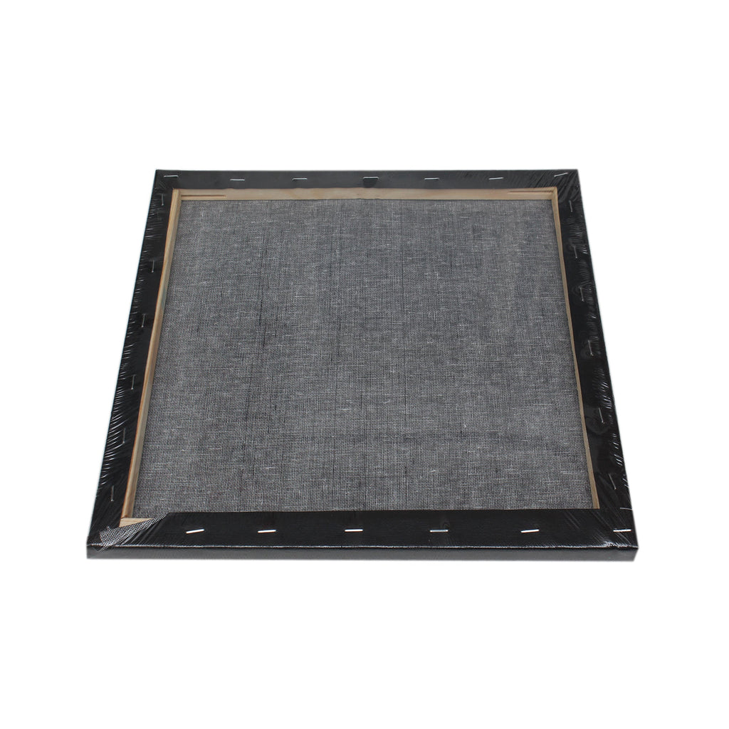 Streched Canvas 30X30Cm Black 1Pc Ib