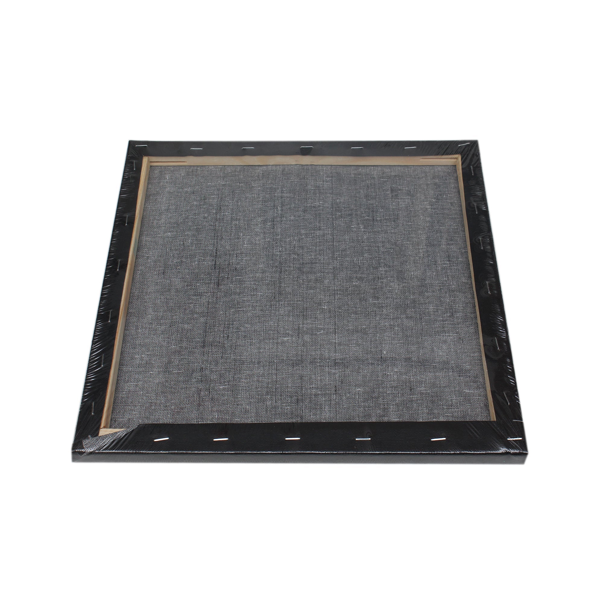 Streched Canvas 30X30Cm Black 1Pc Ib