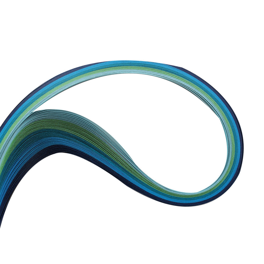 Qulling Strips 21Inch X 5Mm Mediterranean Sea 50Strips