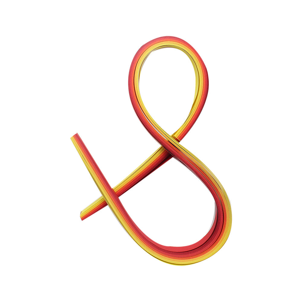 Qulling Strips 21Inch X 10Mm Sunshine Love 50Strips