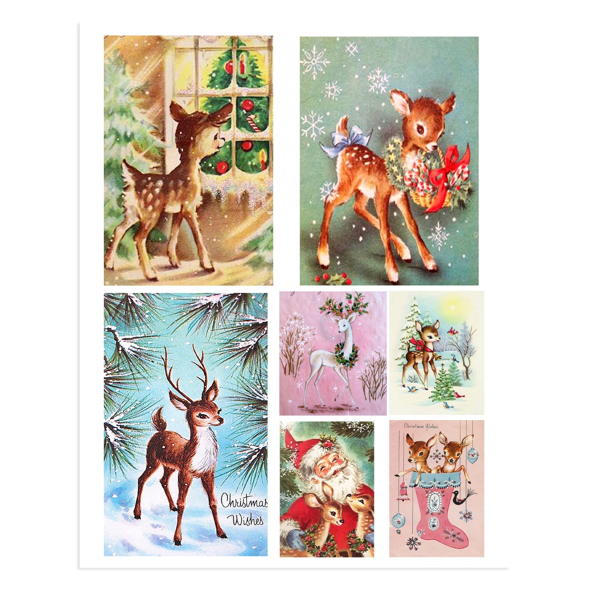 Deco Transfer Sheet - Christmas Time, 10 X 7.5inch, 1pc