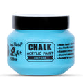 Home Decor Chalk Paint Deep Sea 120ml Bottle